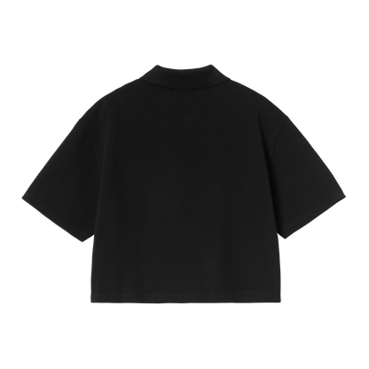 W' S/S Carhartt Script Polo T-Shirt