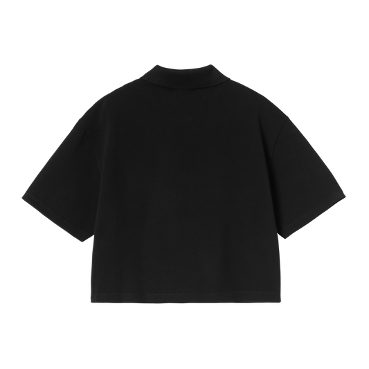 W' S/S Carhartt Script Polo T-Shirt