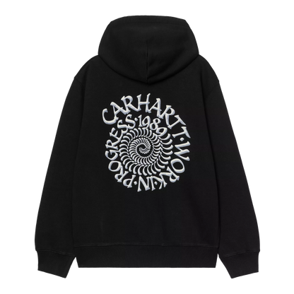 Hooded Spiral Sweat