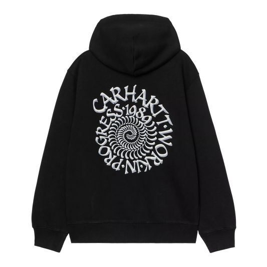 Hooded Spiral Sweat