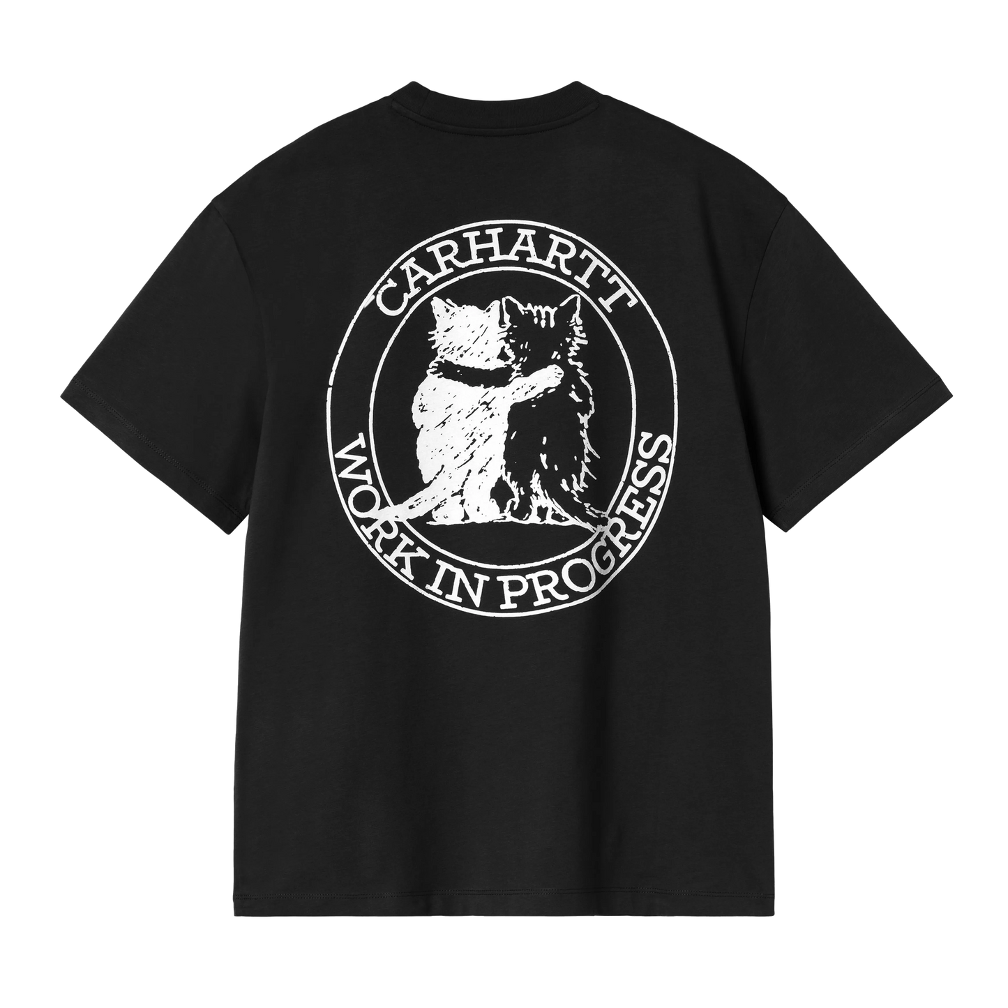 W' S/S Hugging Cats T-Shirt
