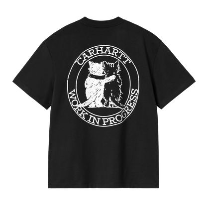 W' S/S Hugging Cats T-Shirt