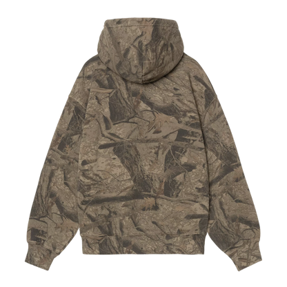 Hooded Feather Tree Sweat