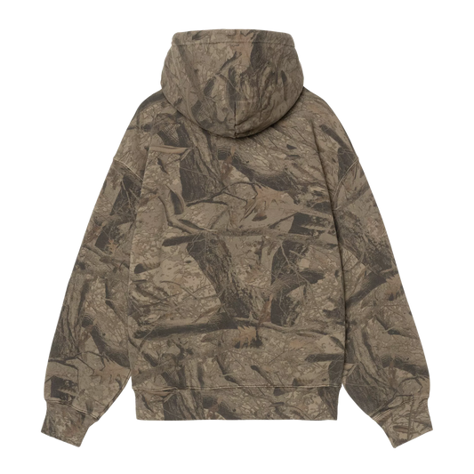 Hooded Feather Tree Sweat