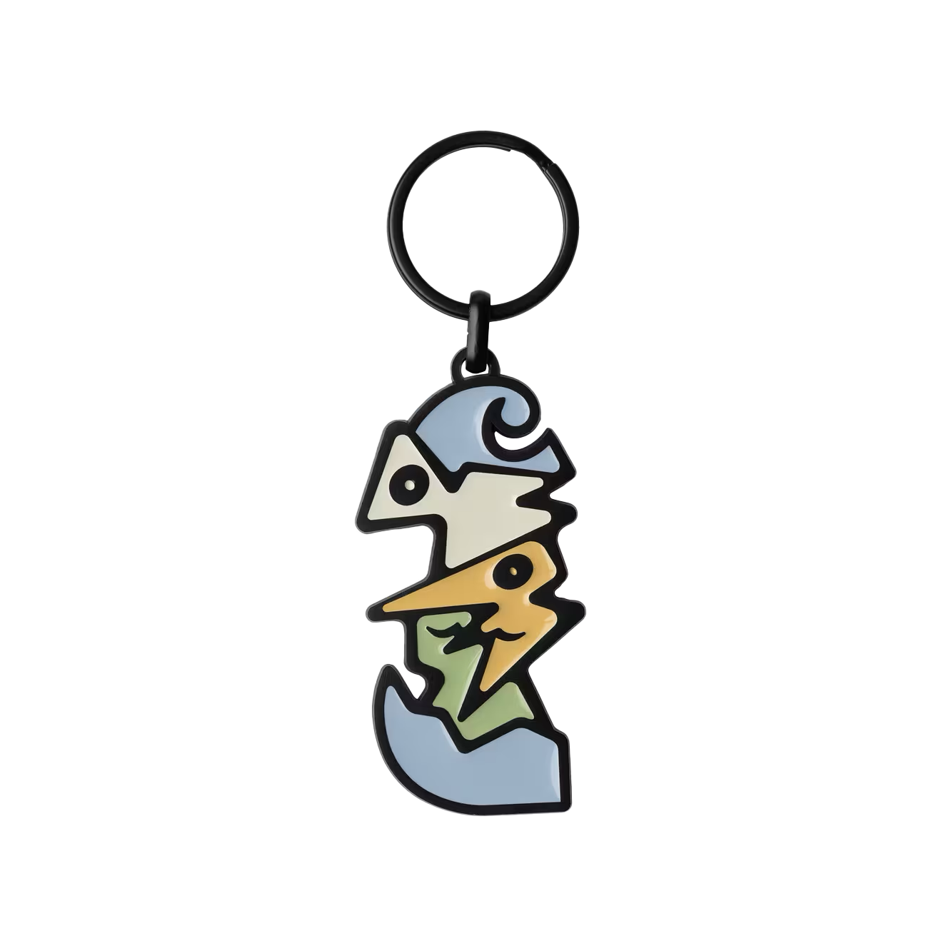 Cubist Keychain