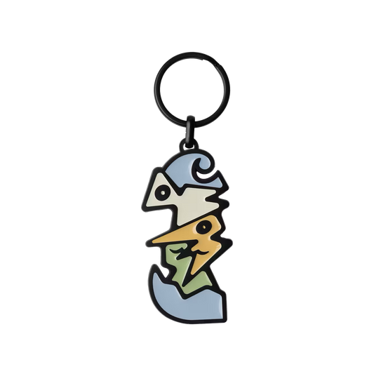 Cubist Keychain
