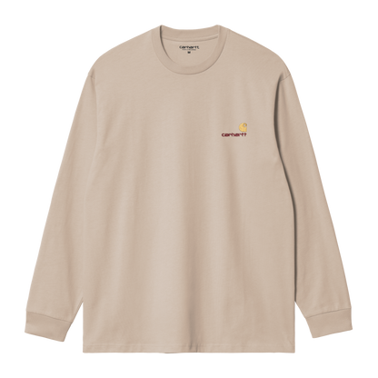L/S American Script T-Shirt