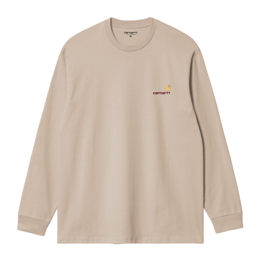 L/S American Script T-Shirt