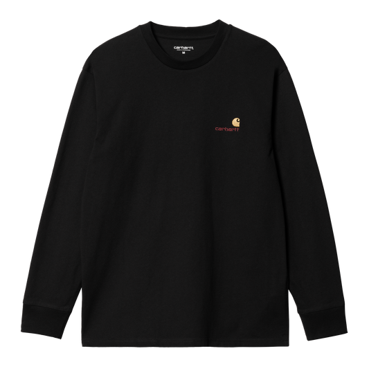 L/S American Script T-Shirt