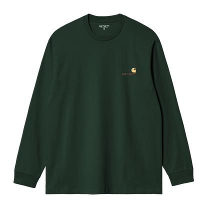 L/S American Script T-Shirt