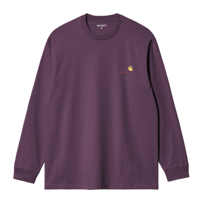 L/S American Script T-Shirt