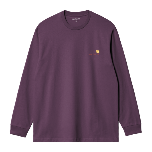 L/S American Script T-Shirt