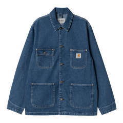 Carhartt michigan denim chore coat best sale