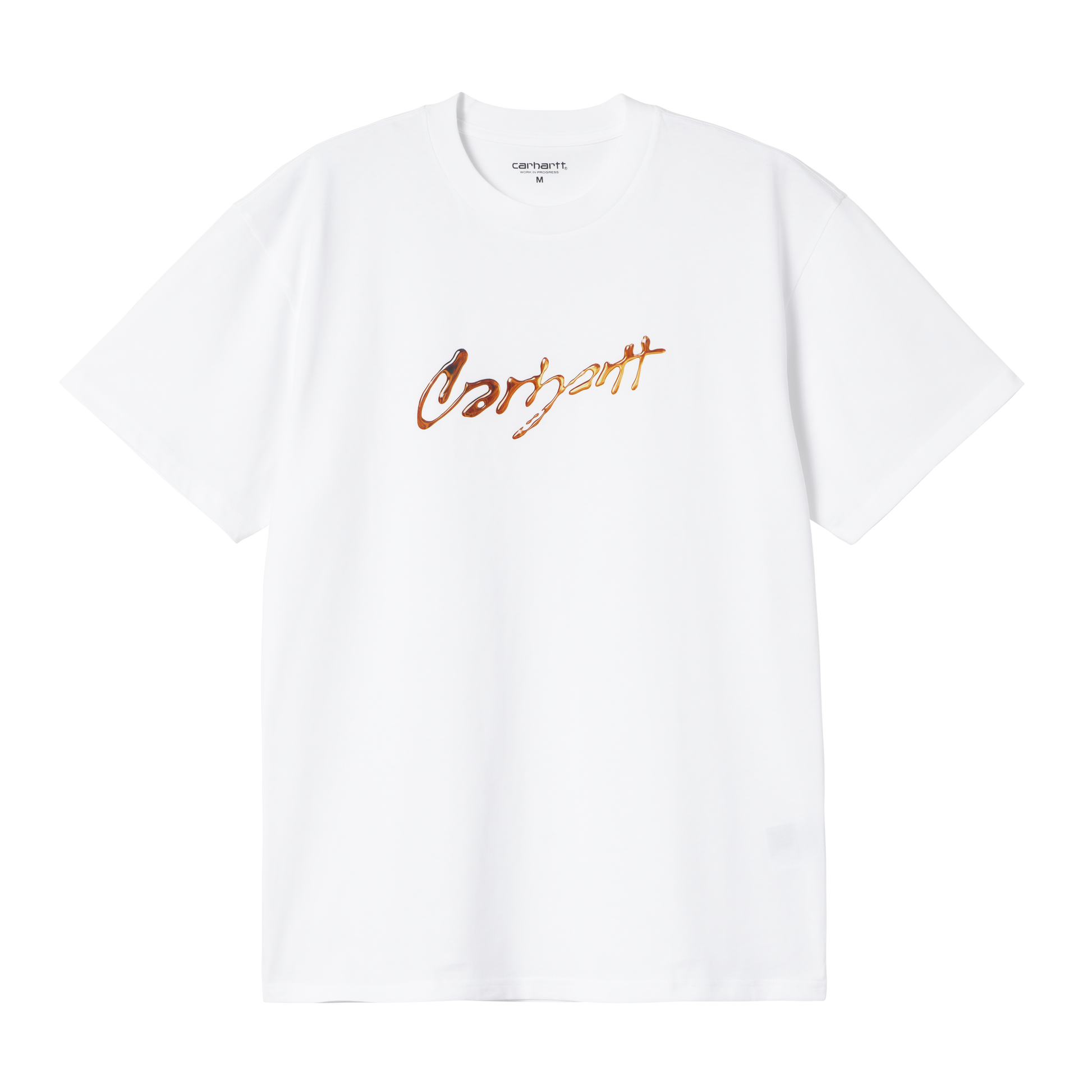 Tシャツ・カットソー CARHARTT S/S DRIP SCRIPT T-SHIRT SA693 S/S Drip Script T-Shirt