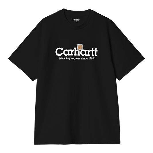 S/S Label Script T-Shirt