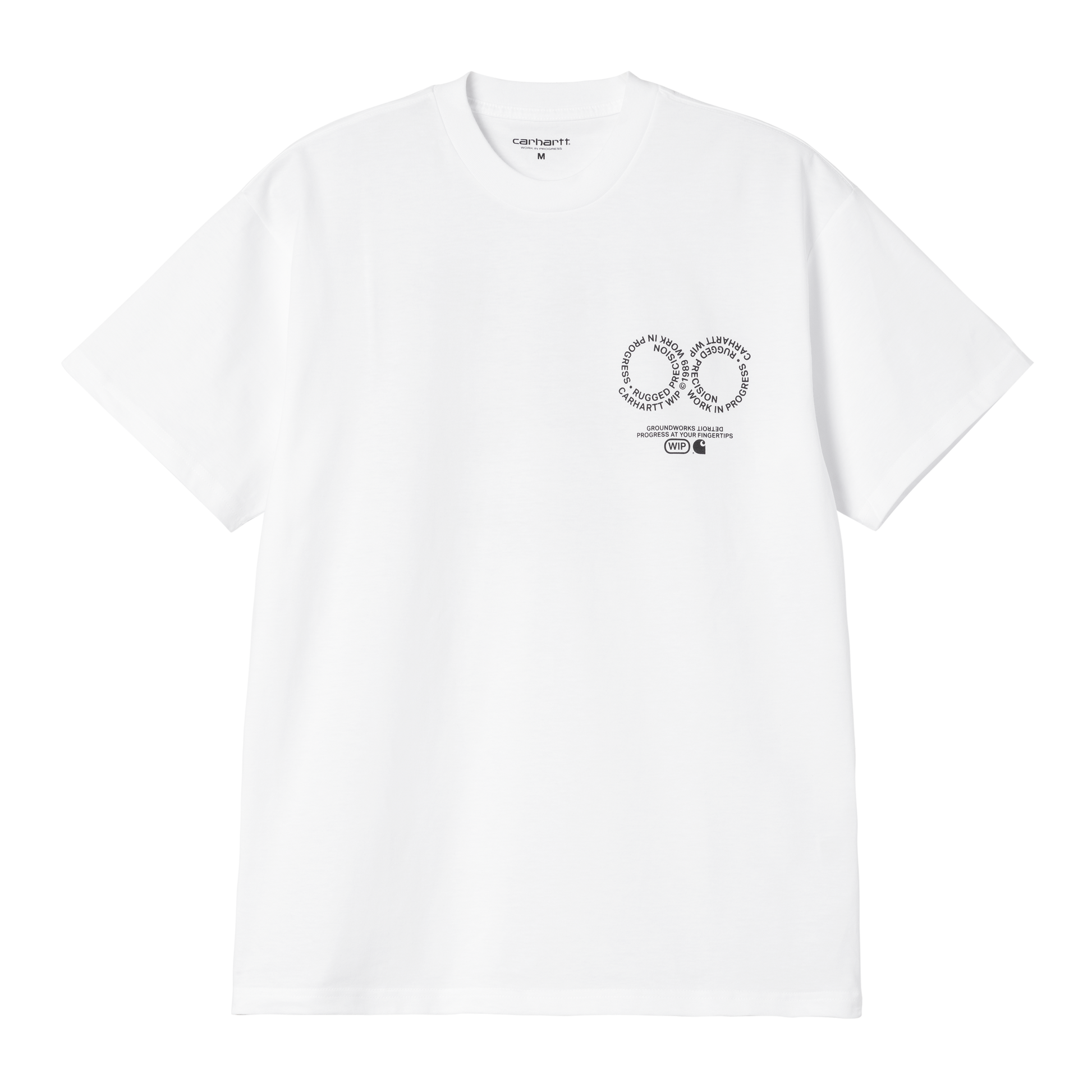 【送料&関税込】Carhartt White Cotton S/s Rotation T-shirt S/S Rotation T-Shirt - Carhartt WIP Singapore