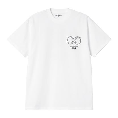 【送料&関税込】Carhartt White Cotton S/s Rotation T-shirt S/S Rotation T-Shirt - Carhartt WIP Singapore