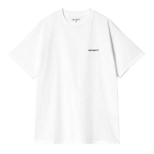 S/S Script Embroidery T-Shirt