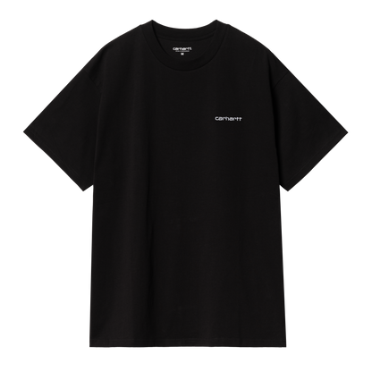S/S Script Embroidery T-Shirt