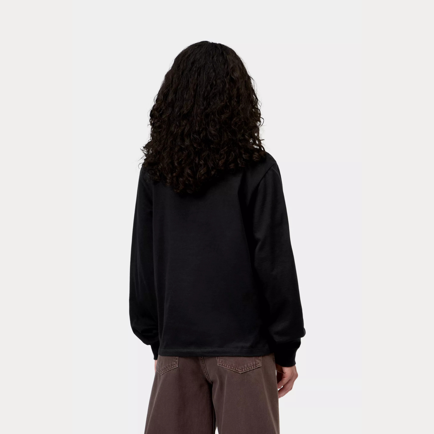 W' L/S Pocket Small Heart T-Shirt