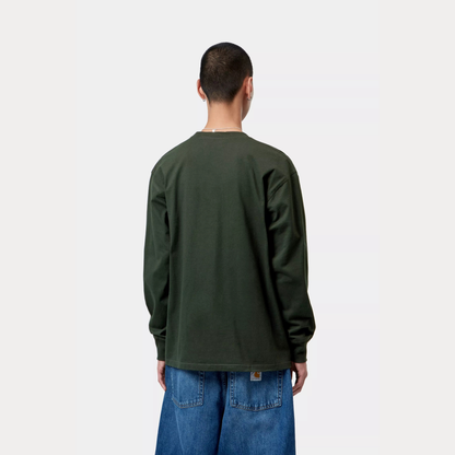 L/S American Script T-Shirt