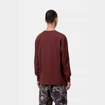 L/S American Script T-Shirt