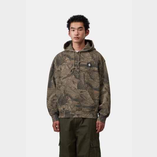 Hooded Feather Tree Sweat