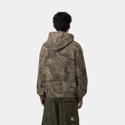 Hooded Feather Tree Sweat