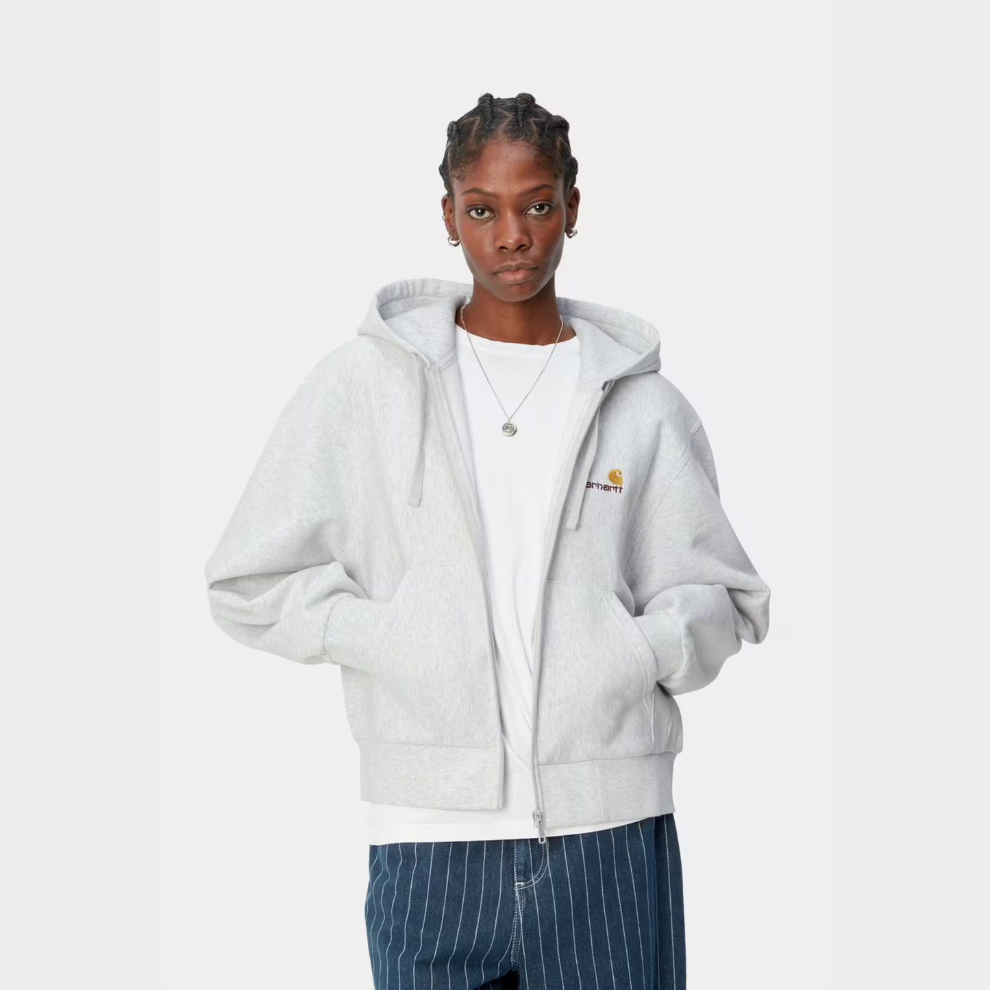 W' Hooded American Script Jacket