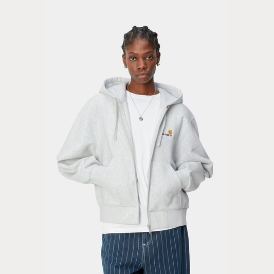 W' Hooded American Script Jacket