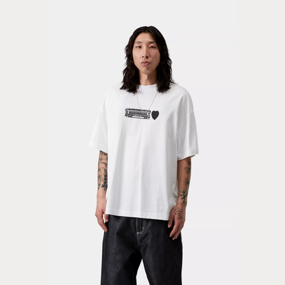 S/S Deconstructed Label T-Shirt
