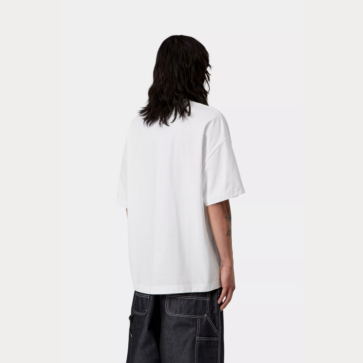 S/S Deconstructed Label T-Shirt