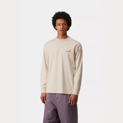 L/S American Script T-Shirt