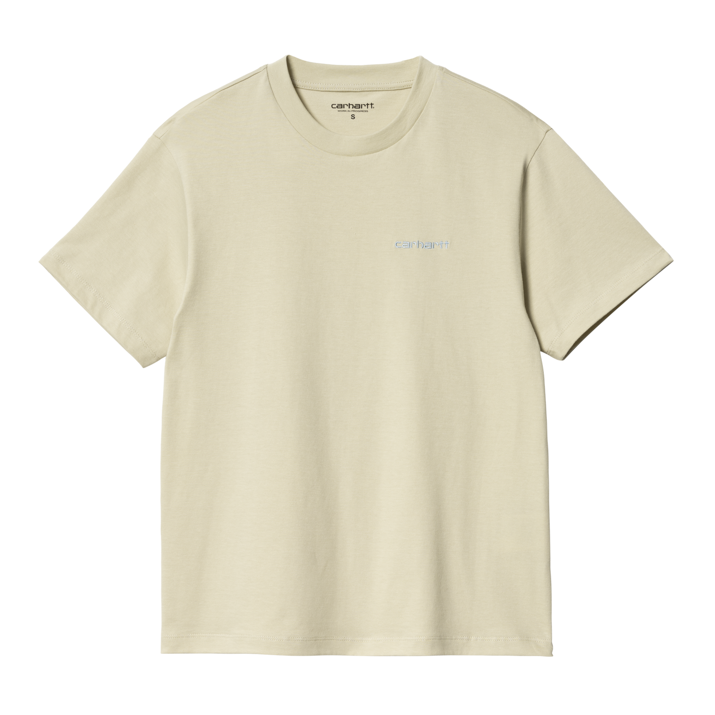 W' S/S Script Embroidery T-Shirt