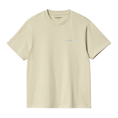 W' S/S Script Embroidery T-Shirt