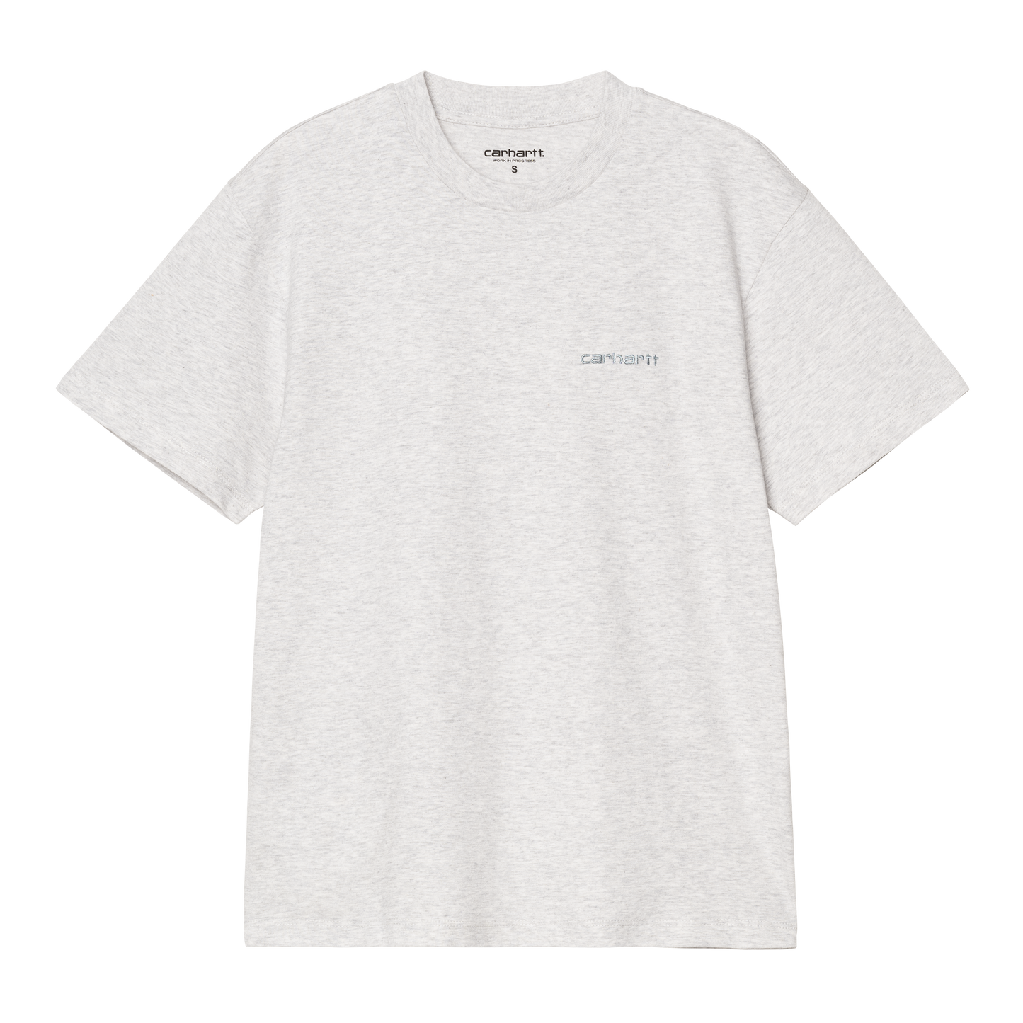 W' S/S Script Embroidery T-Shirt