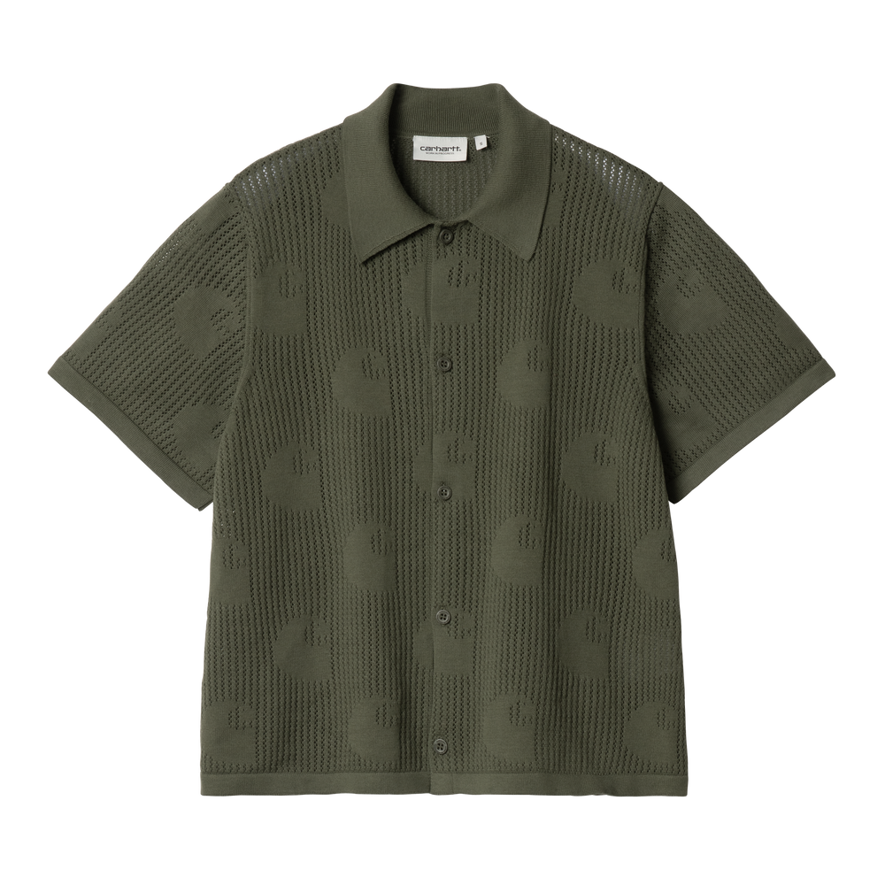 W’ S/S Temple Knit Shirt
