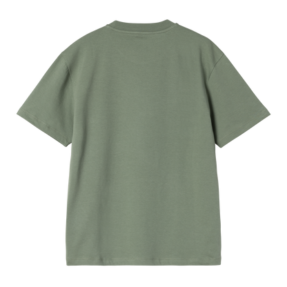 W' S/S Script Embroidery T-Shirt