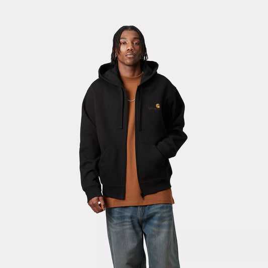 Hooded American Script Jacket