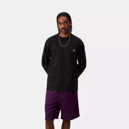 L/S American Script T-Shirt