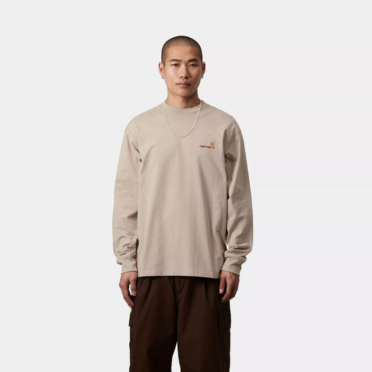 L/S American Script T-Shirt