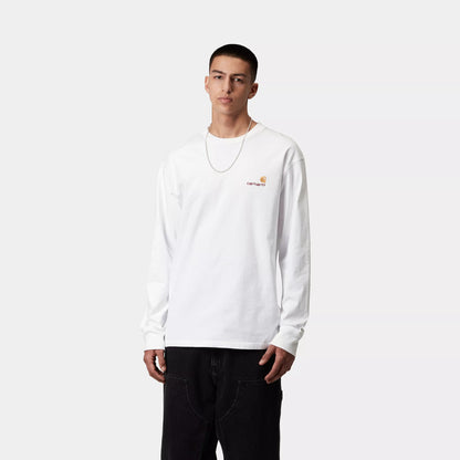 L/S American Script T-Shirt
