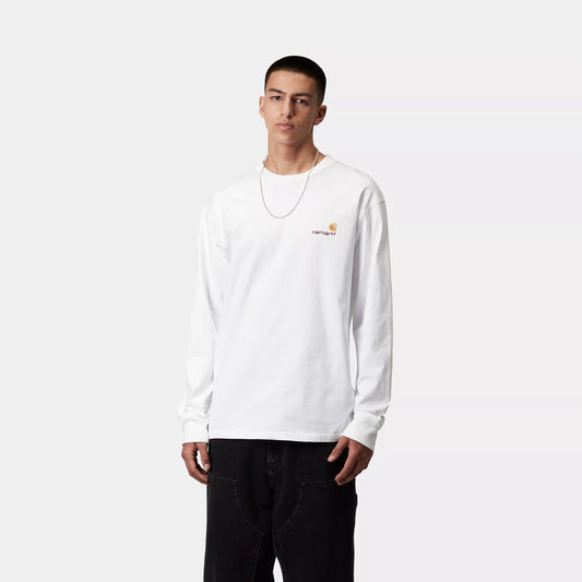 L/S American Script T-Shirt
