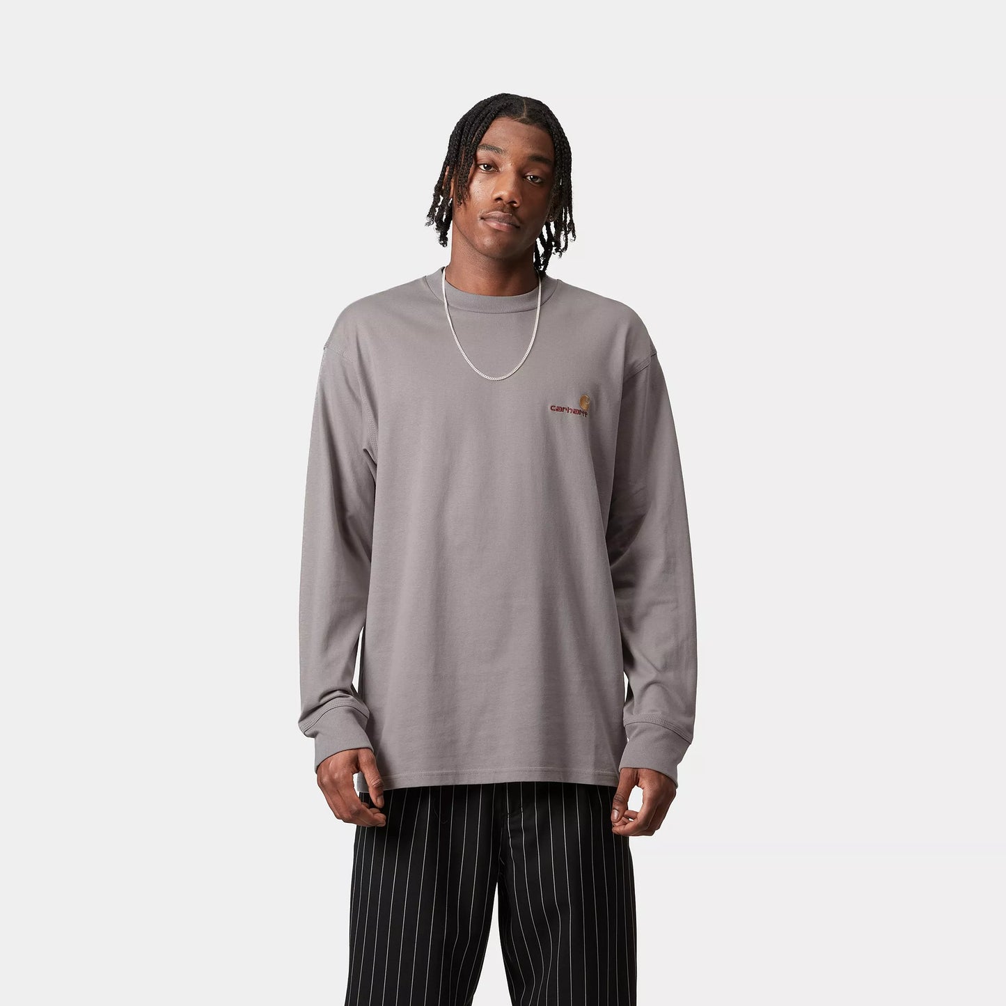 L/S American Script T-Shirt