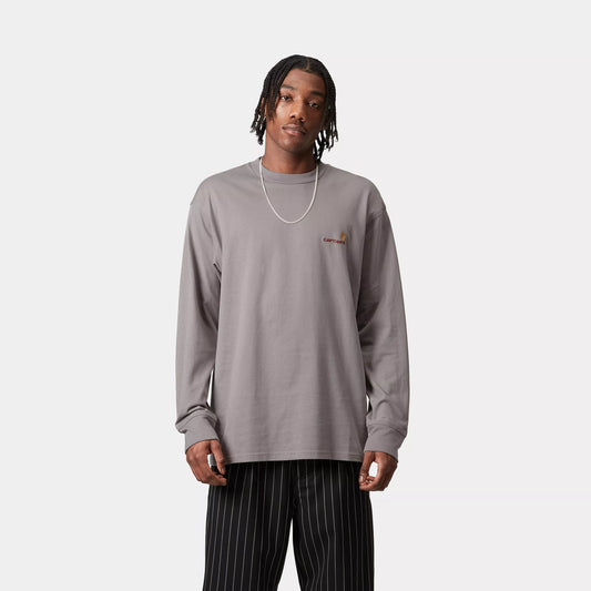 L/S American Script T-Shirt