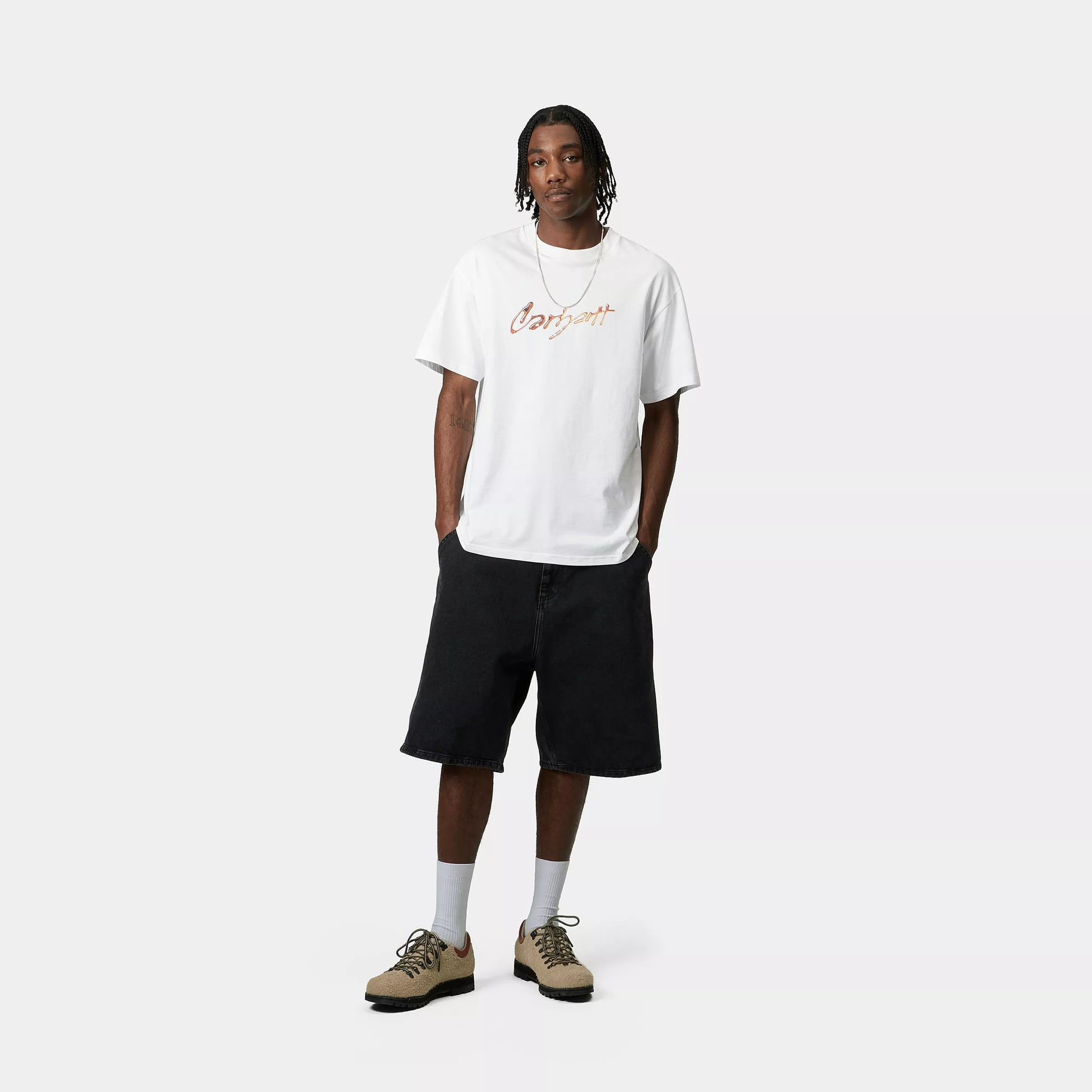 [CARHARTTWIP] S/S DRIP SCRIPT T-SHIRT ★大人気★ S/S Drip Script T-Shirt - Carhartt WIP Singapore