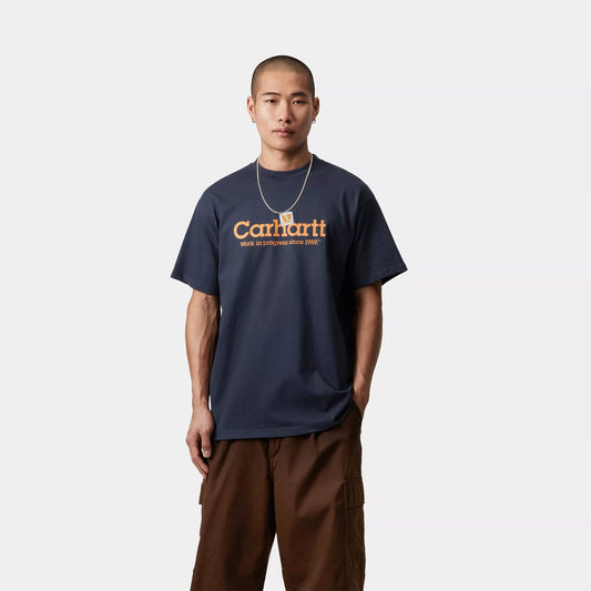 S/S Label Script T-Shirt
