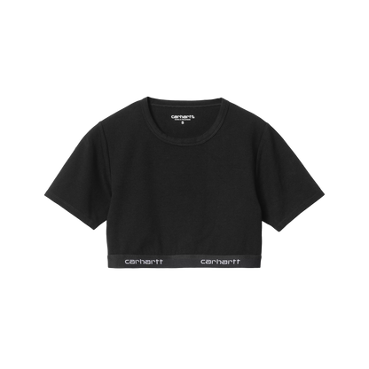 W' Script Crop Top