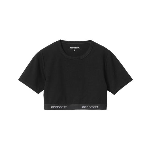 W' Script Crop Top