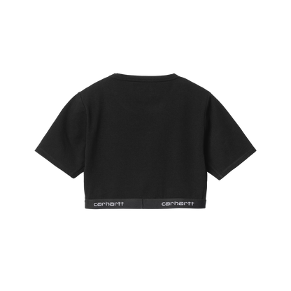 W' Script Crop Top